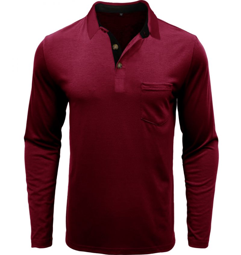 Men's POLO Cross border Autumn/Winter Bottom Top